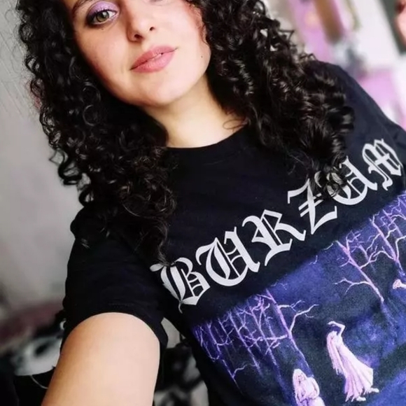 Burzum Dancing Witches Purple and Black Shirt - Picture 3 of 3
